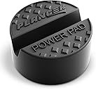 PLANGER® - Power PAD Flat - Premium Rubber Jack Pad for Trolley Jack, Vehicle Lift and Axle Stand - Universal Usage - Protects Your Car, SUV and Vehicles with Pinch Weld Sill - Perfect for car Tuning