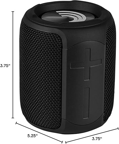 Miniatura 7 de Dayton Audio Altavoz Bluetooth portátil Boost, IPX5 resistente al agua, Bluetooth 5.0, duradero, uso interiorexterior..