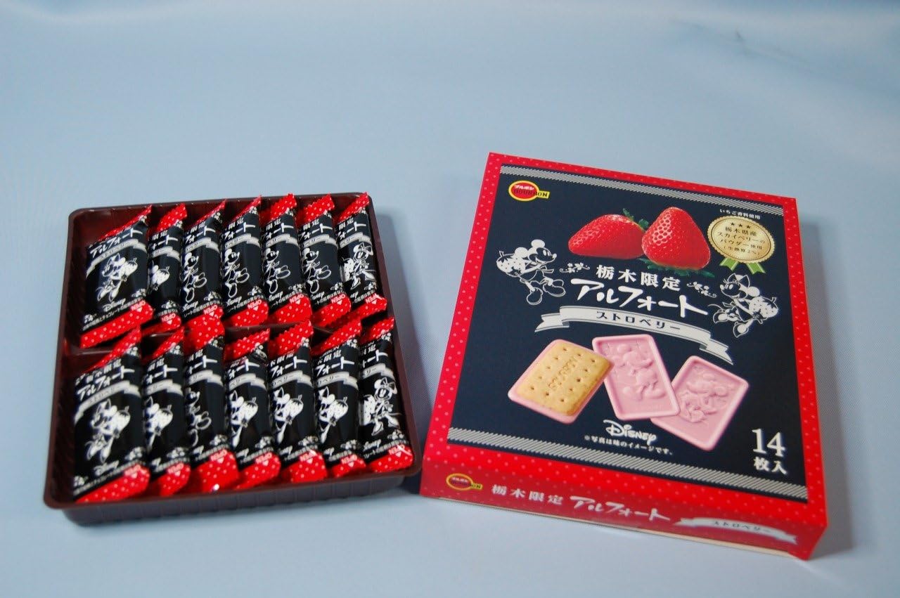 栃木限定アルフォート ストロベリー