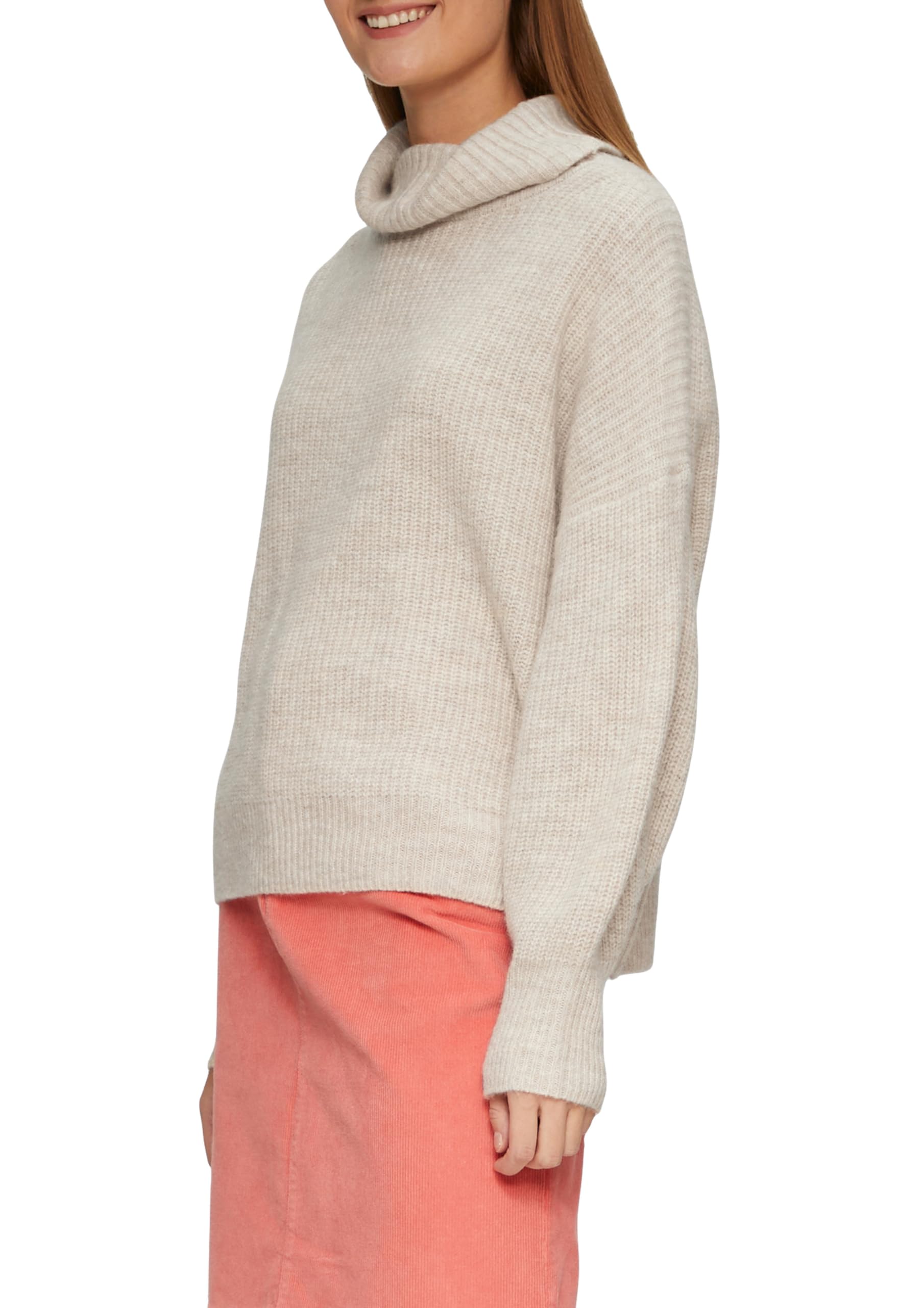 s.Oliver Oversized Pullover mit Rollkragen