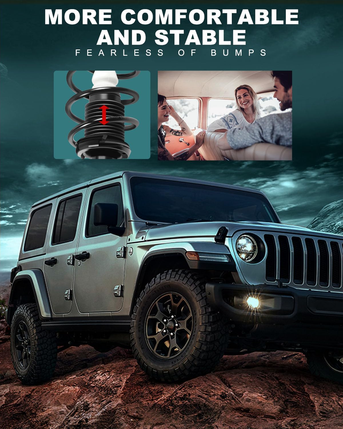 AUTOMUTO Front Pair Complete Struts Spring Assembly Shock Absorber Compatible with 08-13 for BMW 128i, 08-13 for BMW 135i, 06 for BMW 325i, 07-13 for BMW 328i Struts 72756 72755