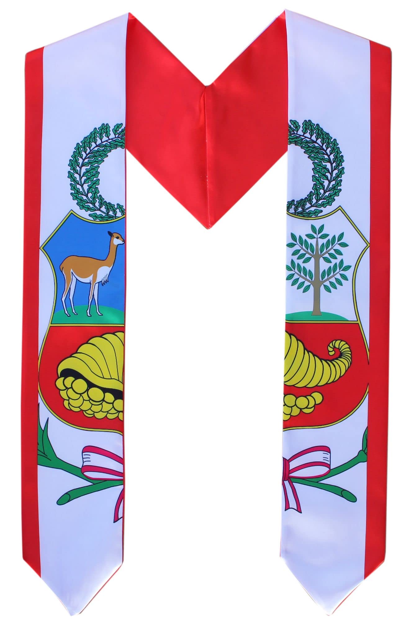 Del Mex Graduation Country Flag Stole Sash Scarf Graduate Pride