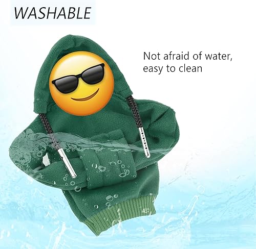 Miniatura 3 de Funda para palanca de cambios de automóvil, sudadera con capucha para decoración y protección de automóvil, accesorios universales para el interior