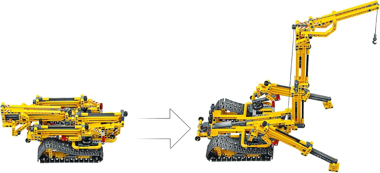 LEGO Technic Compact Crawler Crane 42097 Building Kit (920 Pieces)