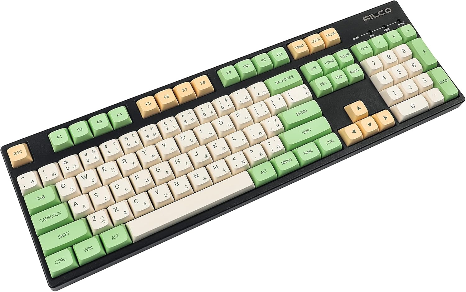 YMDK Retro ZDA PBT Cute Japanese Keycaps Similar to XDA Keycap Dye Sub for MX Split Keyboard 104 87 GK61 Melody 96 KBD75 ID80 GK64 Tada68（Only Keycap）(Retro Japanese kit 3.0)