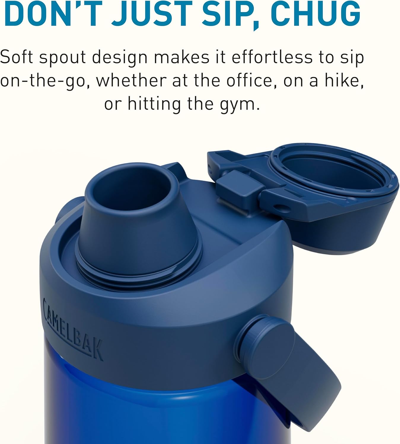 CamelBak Thrive Chug Tritan Renew Water Bottle Oxford, 25oz - Image 6