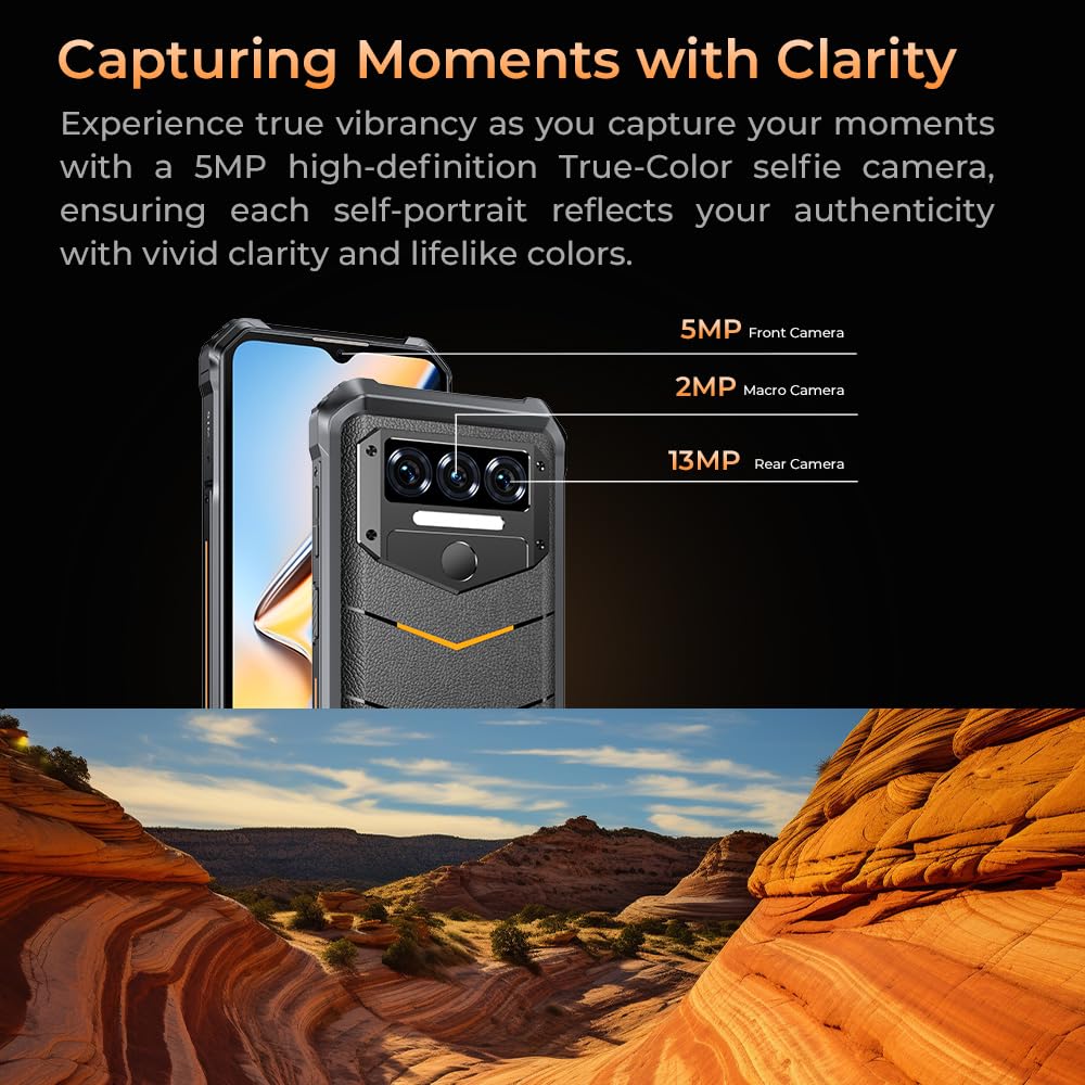 Amazon | OUKITEL WP38 4G頑丈スマートフォン、大容量10600mAh