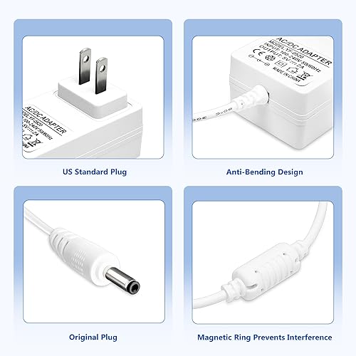 Miniatura 6 de Cable adaptador de corriente de 5 V para Hatch Baby Rest, Rest+ y Rest Mini máquinas de sonido, luces nocturnas y entrenadores de sueño, enchufe