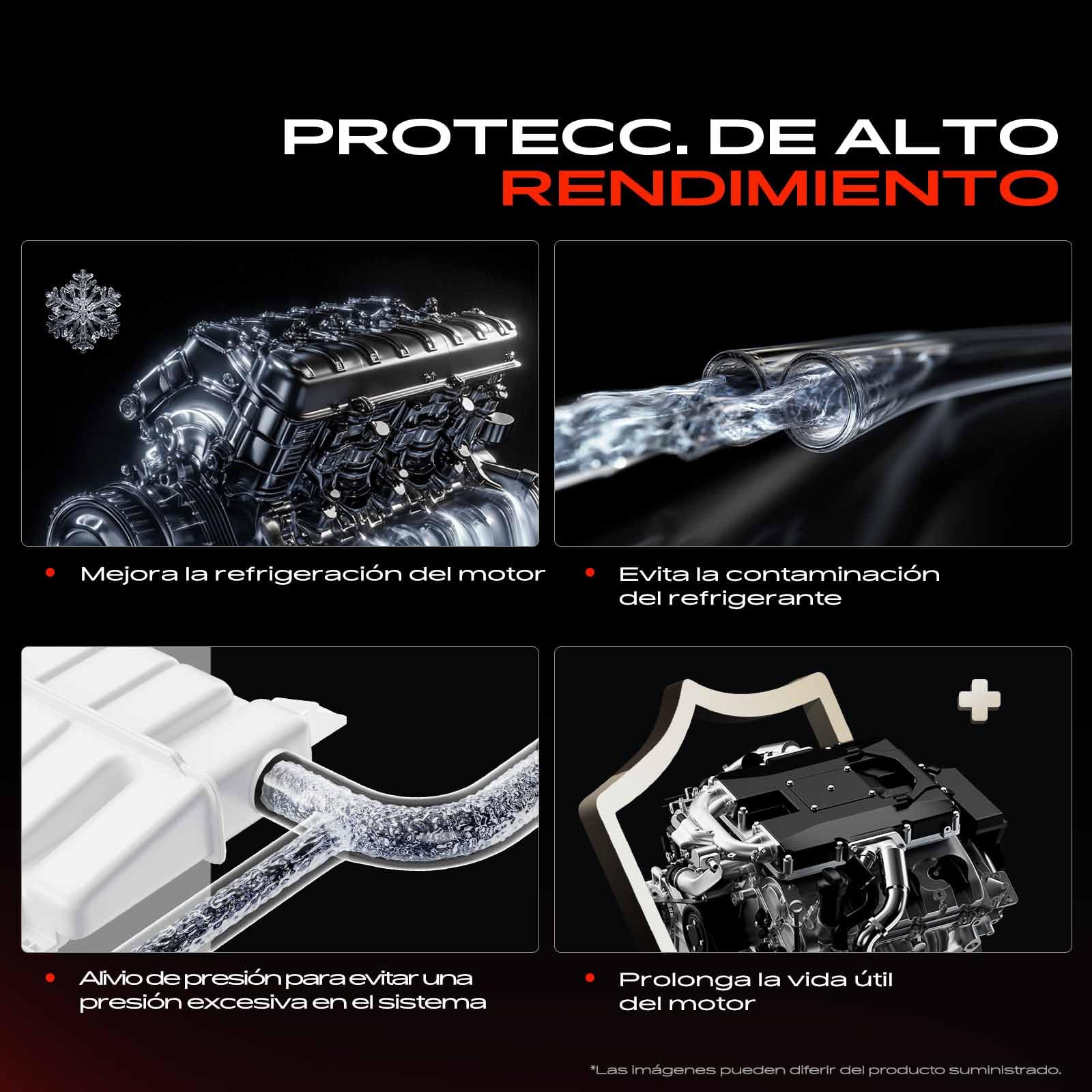 Frankberg Depósito de compensación refrigerante Compatible con GLClase A X156 1.6L W176 1.6L CLA Shooting Brake X117 1.6L 2.0L 2.1L 2465000049