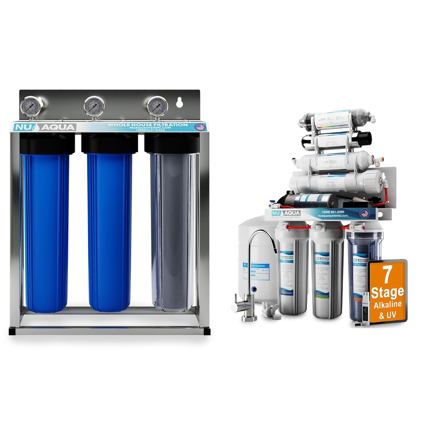 Alloggiamento Filtro Acqua Struttura 10 Pollici - 1 " IG Set Completo - Foto 6