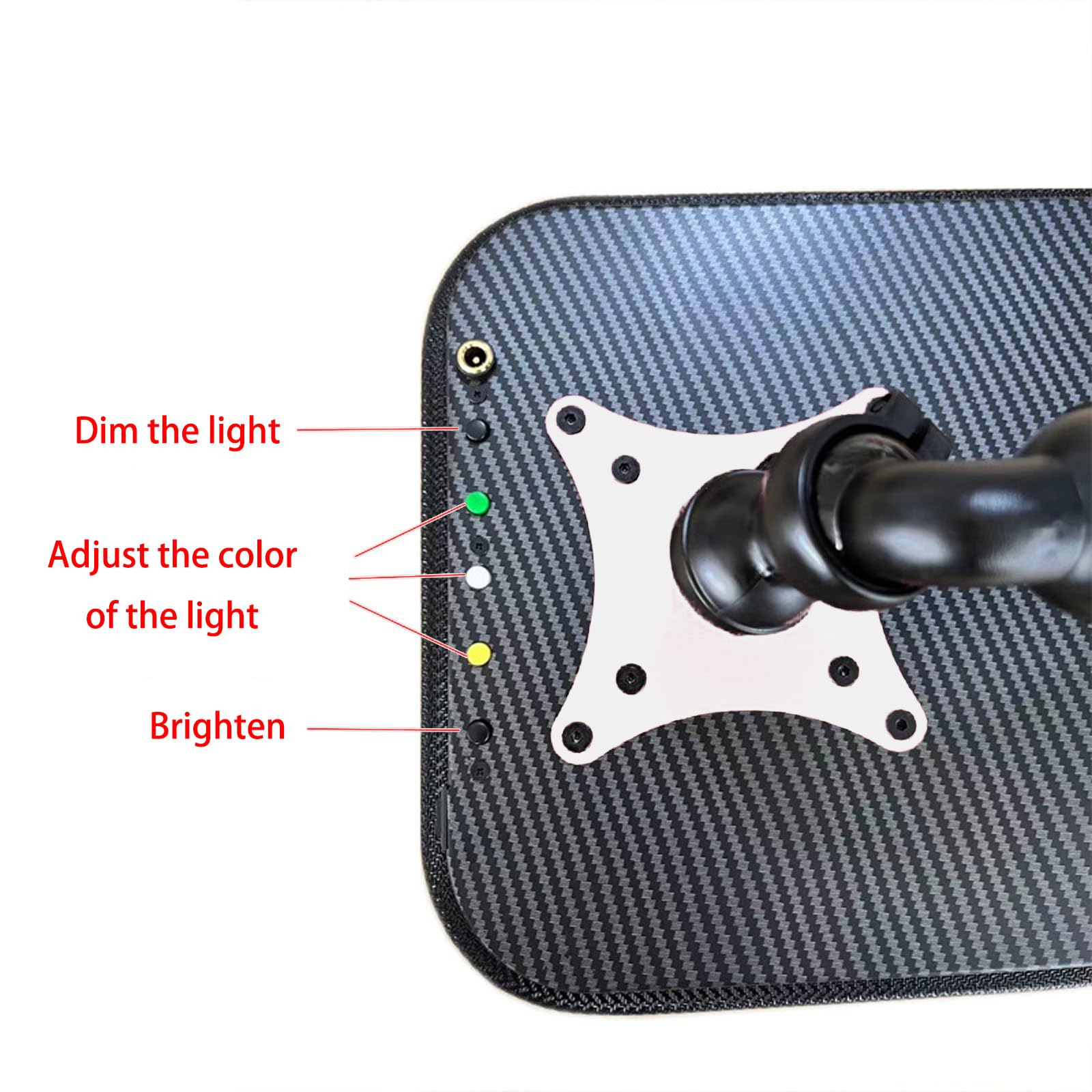 Staffe metalliche per ammaccature forti per sistemi di illuminazione, fissaggio per apparecchiature da officina, magnete per riparazione automobilistica