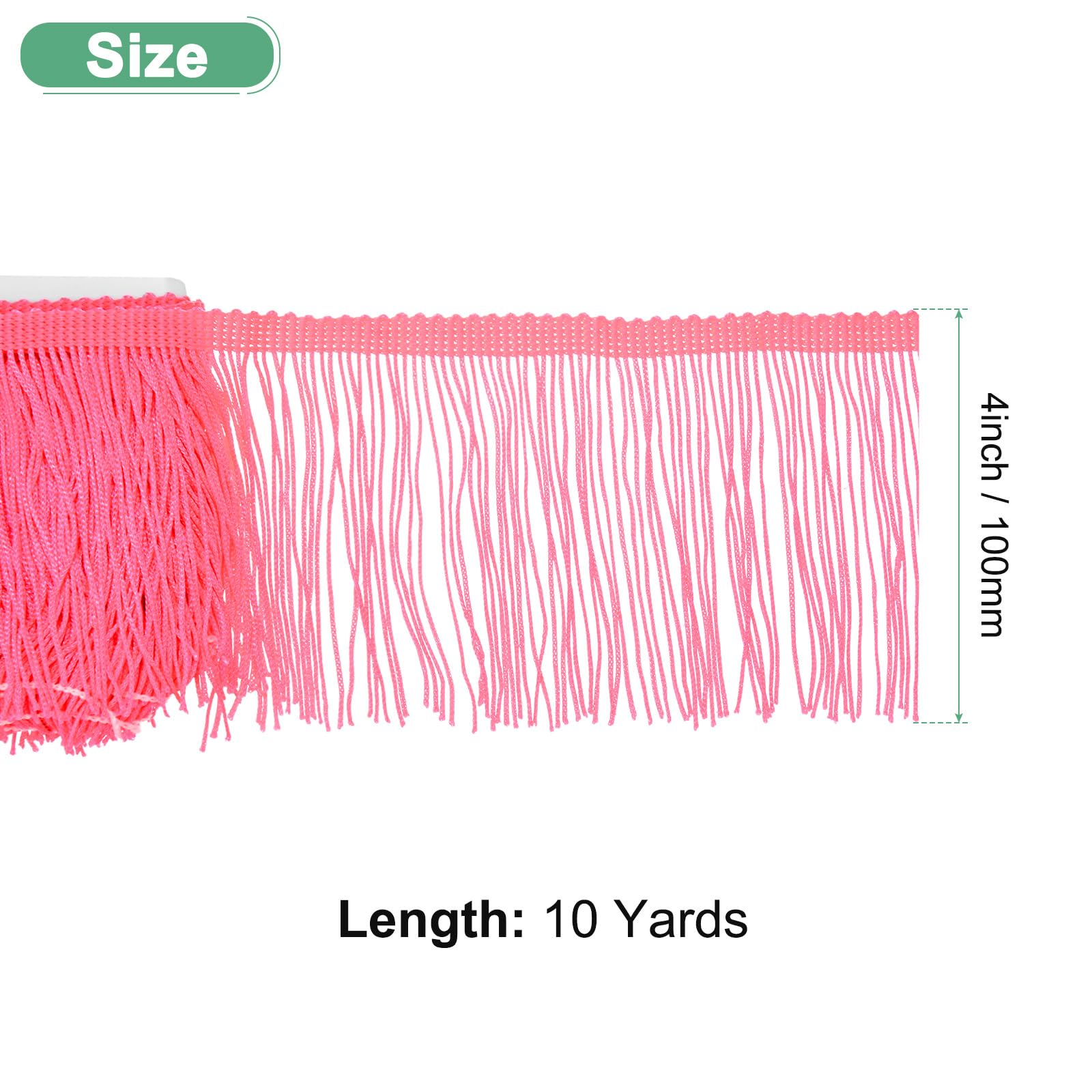 M METERXITY Chainette Fringe Trim - Image 3
