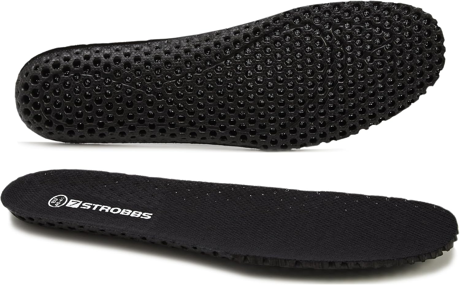 Thin Breathable Insoles for Women, Lightweight Replacement Cushion Shoe Inserts for Sneakers Work Shoes, Soft Sweat Absorbing Innersole Shoe Pads, Black US9/10 Women: US9-10 / Men: US7-8 Black