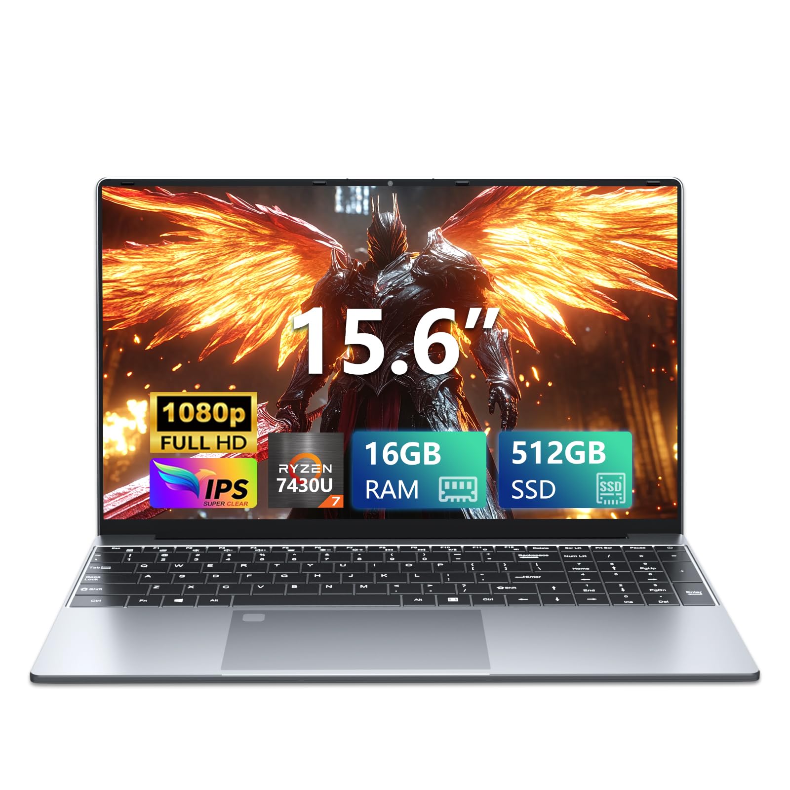 Amazon.com: 15.6 inch Gaming Laptop,with 16GB RAM, 512GB SSD,R5