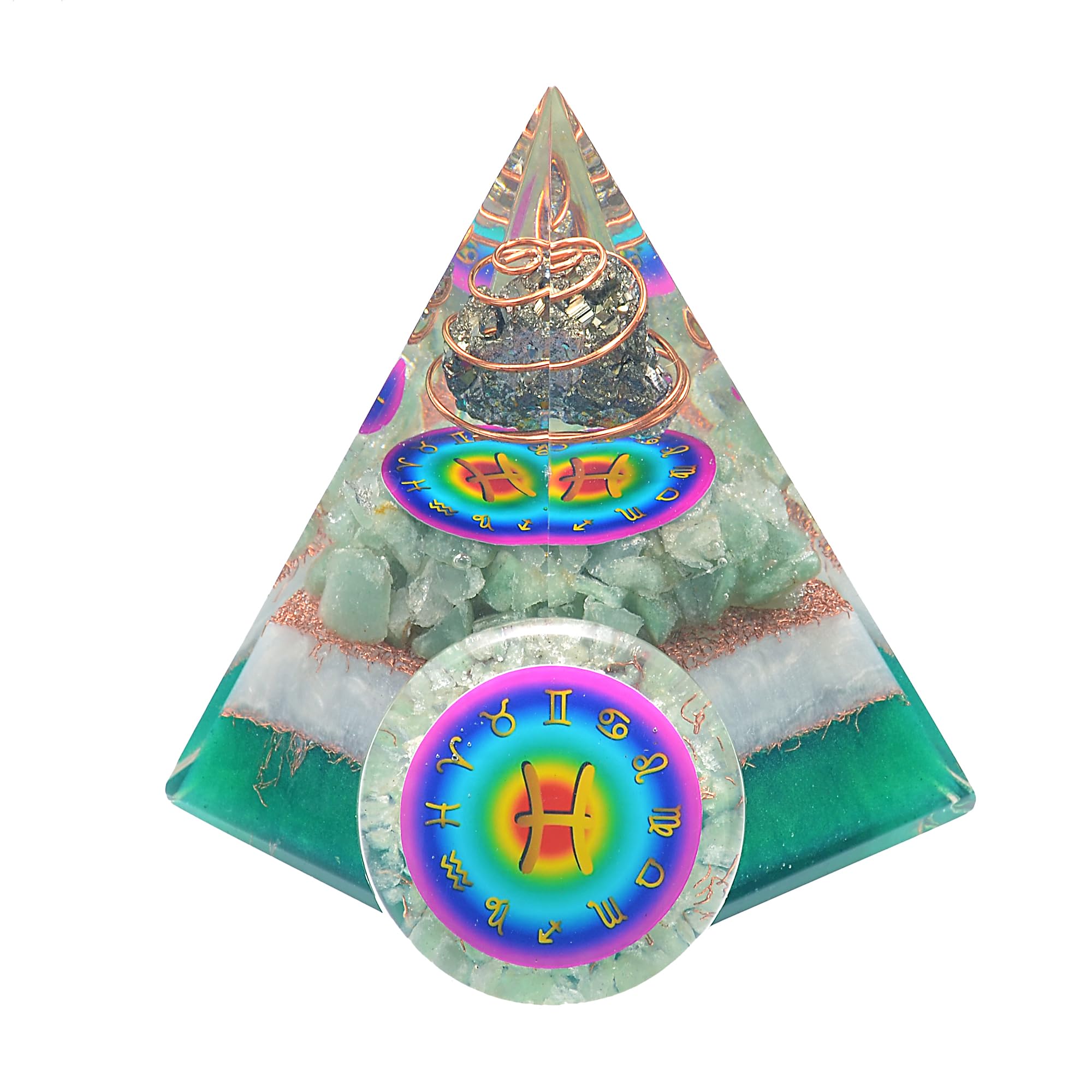 Ever VibesPisces Green Aventurine Set for Luck, Abundance and Opportunity