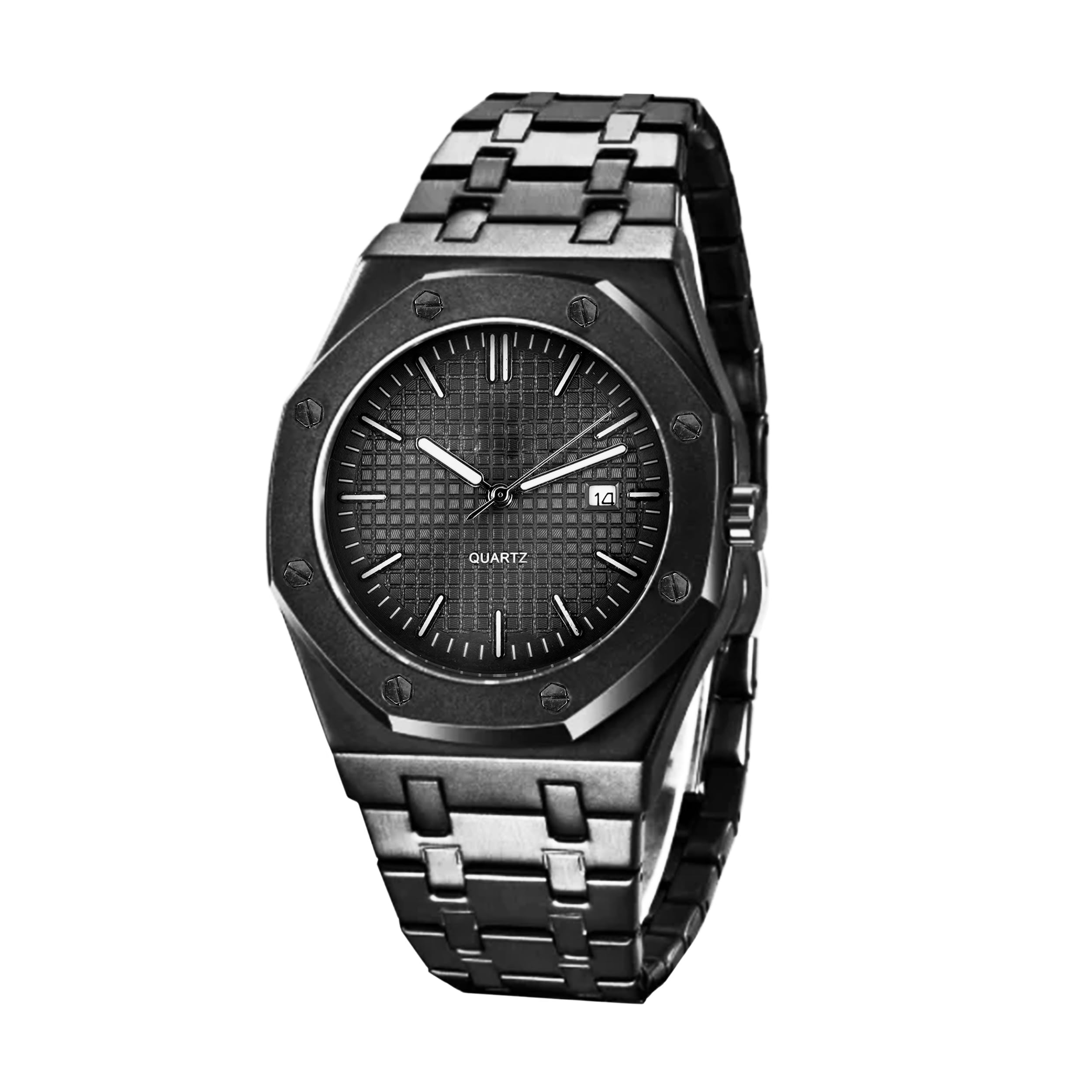 LIBANZ L-8000 Royal Full Back “Grande Tapisserie” Pattern Dial Men’s Watch | Premium Watch | Royal and Modern Men’s Watch | Stainless Steel Mens Watch | Black Stainless Steel Strap Men’s Watch. (B0CTK55Q85) Amazon Price History, Amazon Price Tracker