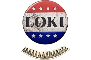 SalesOne LLC Loki Series Replica Pin and Tie Bar Premium Collectible Box Set