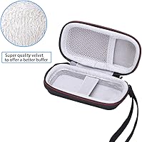 Vista 8 de LTGEM - Funda compatible con grabadora de voz digital activada por voz (interior: 4.1"x2.1"x0.7"), negro+gris