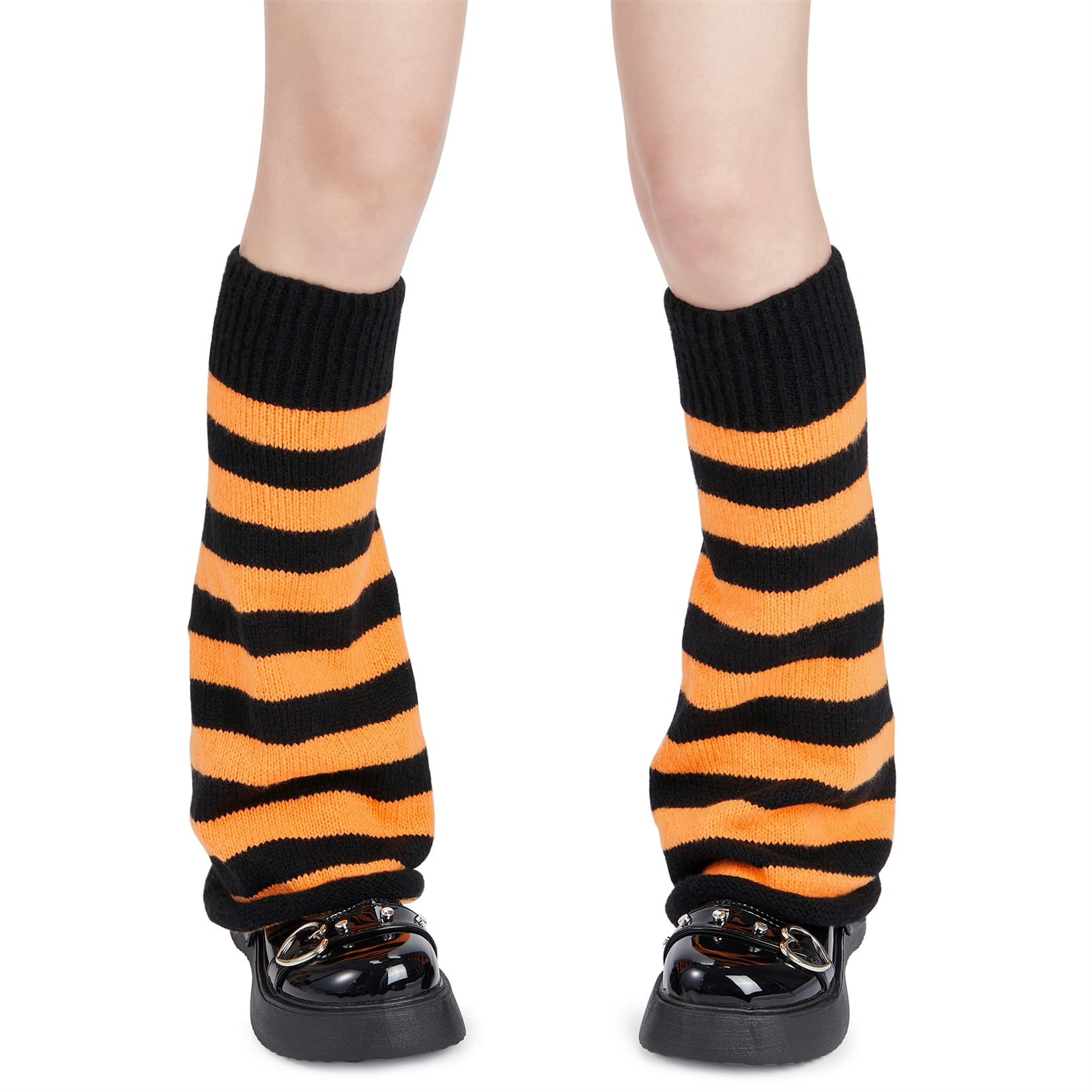 Komorebi Leg Warmers Y2K Kawaii Leg Warmers for Girl Women Cute Knitted Socks Y2K Harajuku Goth Accessories