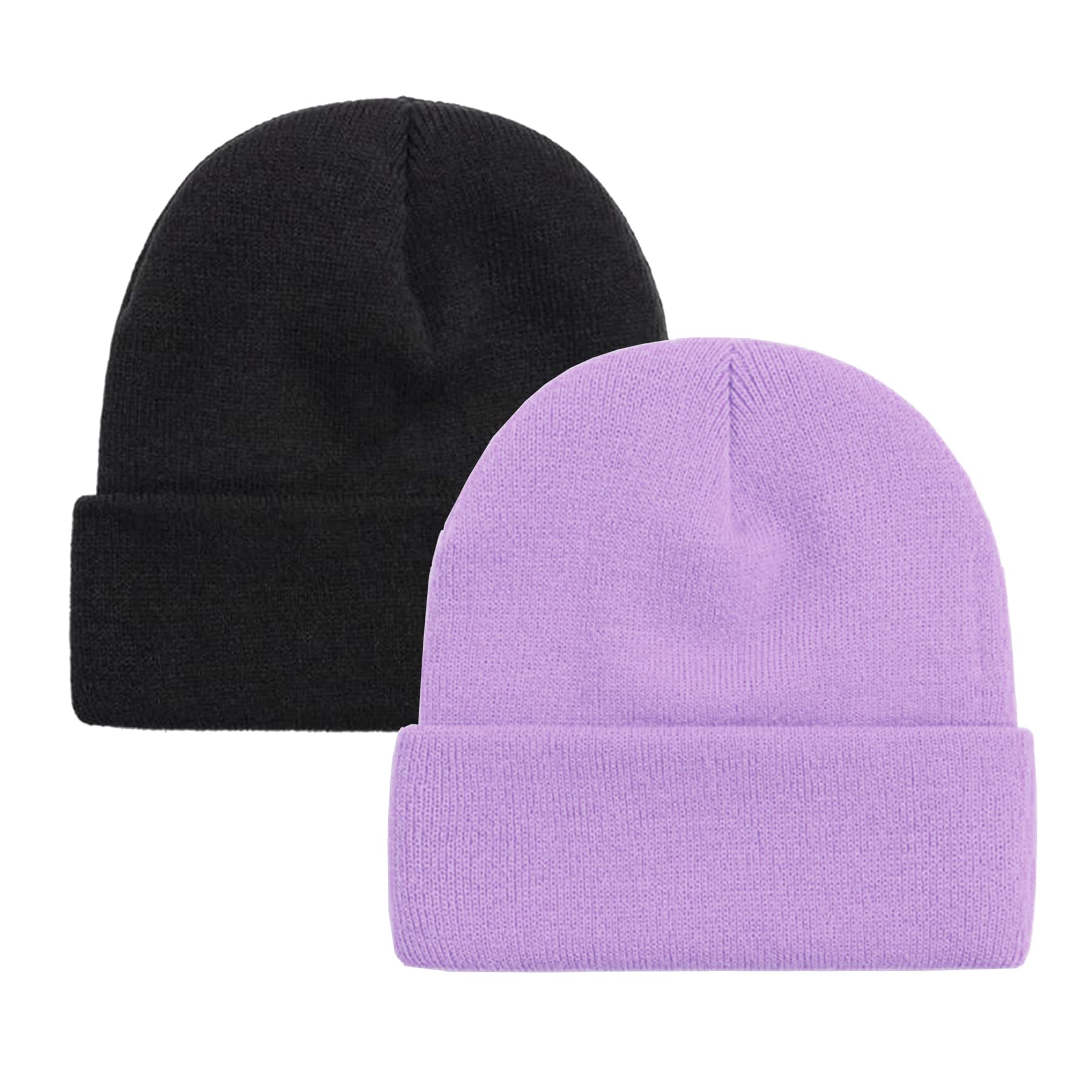 NPQQUAN Beanie for Men Women Winter Hats for Mens Beanie Cuffed Knit Beanies Skull Cap