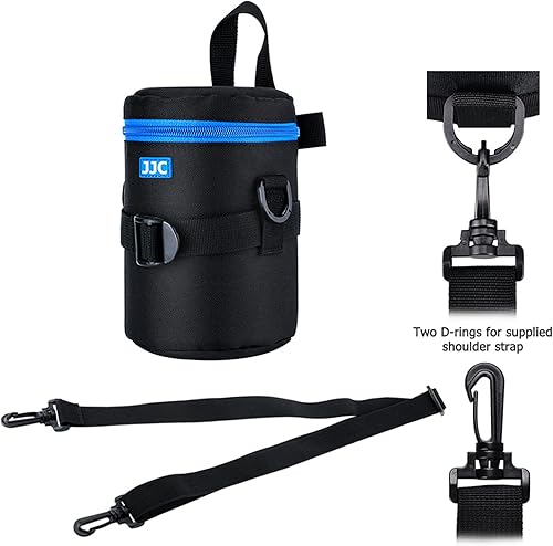 Miniatura 9 de JJC Bolsa de lente de cámara profesional para Sony FE 3.543 in f2.8 Nikon AF-S 2.165-11.811 in 2.756-11.811 in Canon RF 3.346 in f2 EF 2.953-11.811