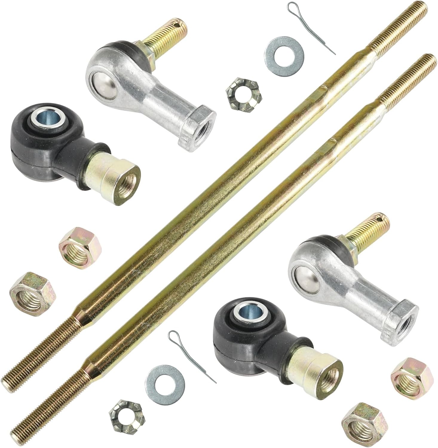 2 Pack Tie Rod End Sets Fit for Polaris Sportsman 500 1996 1997 Replace for 5020768, 7060149, 1822179, 7060144