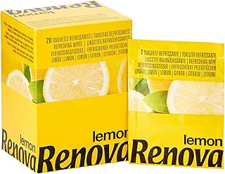 Renova Toallitas Refrescantes de Limón | 20 Toallitas