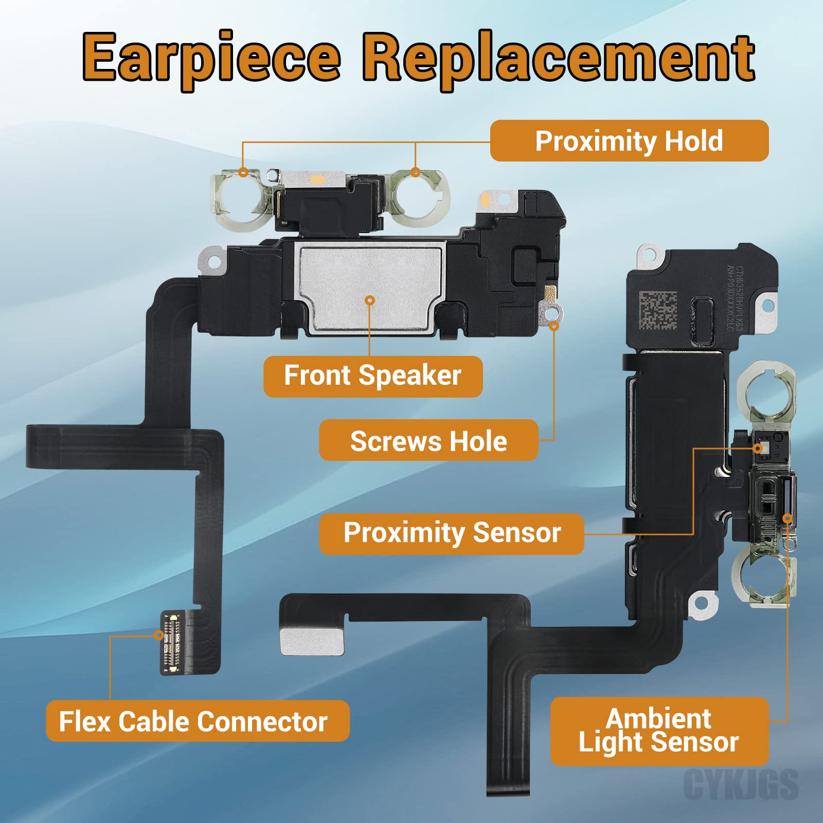 Amazon.com: CYKJGS for iPhone 11 Ear Speaker Replacement OEM