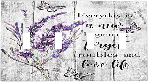 Miniatura 229 de Cubiertas de salida iridiscentes abstractas coloridas nubes dúplex de 1 cuadrilla, placa de cubierta de interruptor de luz arco iris, placas