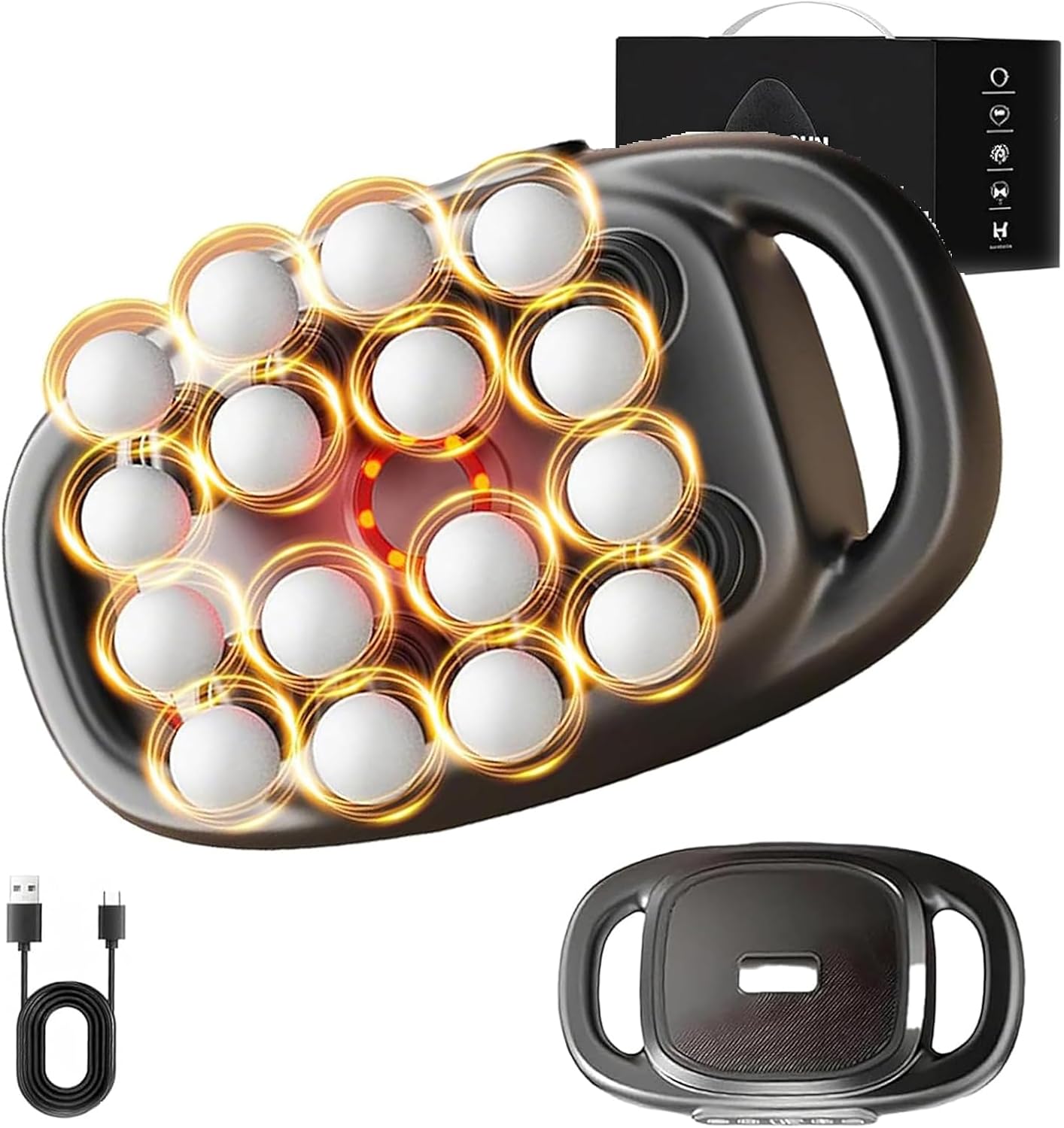 Husband 2.0 Knot Buster, 2026 New Zevessa Massager, Therapulse Pro Massage, 16-Drive 16-Head Massage Gun Set, Verniqo Deep Massager, with 3 Modes & 30 Intensities, for Legs, Waist, Buttocks (16 Heads Gray) Husband 2.0 Knot Buster, 2026 New Zevessa Massager, Therapulse Pro Massage, 16-Drive 16-Head Massage Gun Set, Verniqo Deep Massager, with 3 Modes & 30 Intensities, for Legs, Waist, Buttocks (16 Heads Gray)