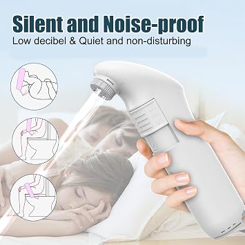 Po Shower Electric Travel Bidet Portable Portable Travel Bidet Hand Shower 2.5 L Peri Bottle Portable Bidet for Women Men Intimate Shower Weekbed Perineal Care Outdoor Camping