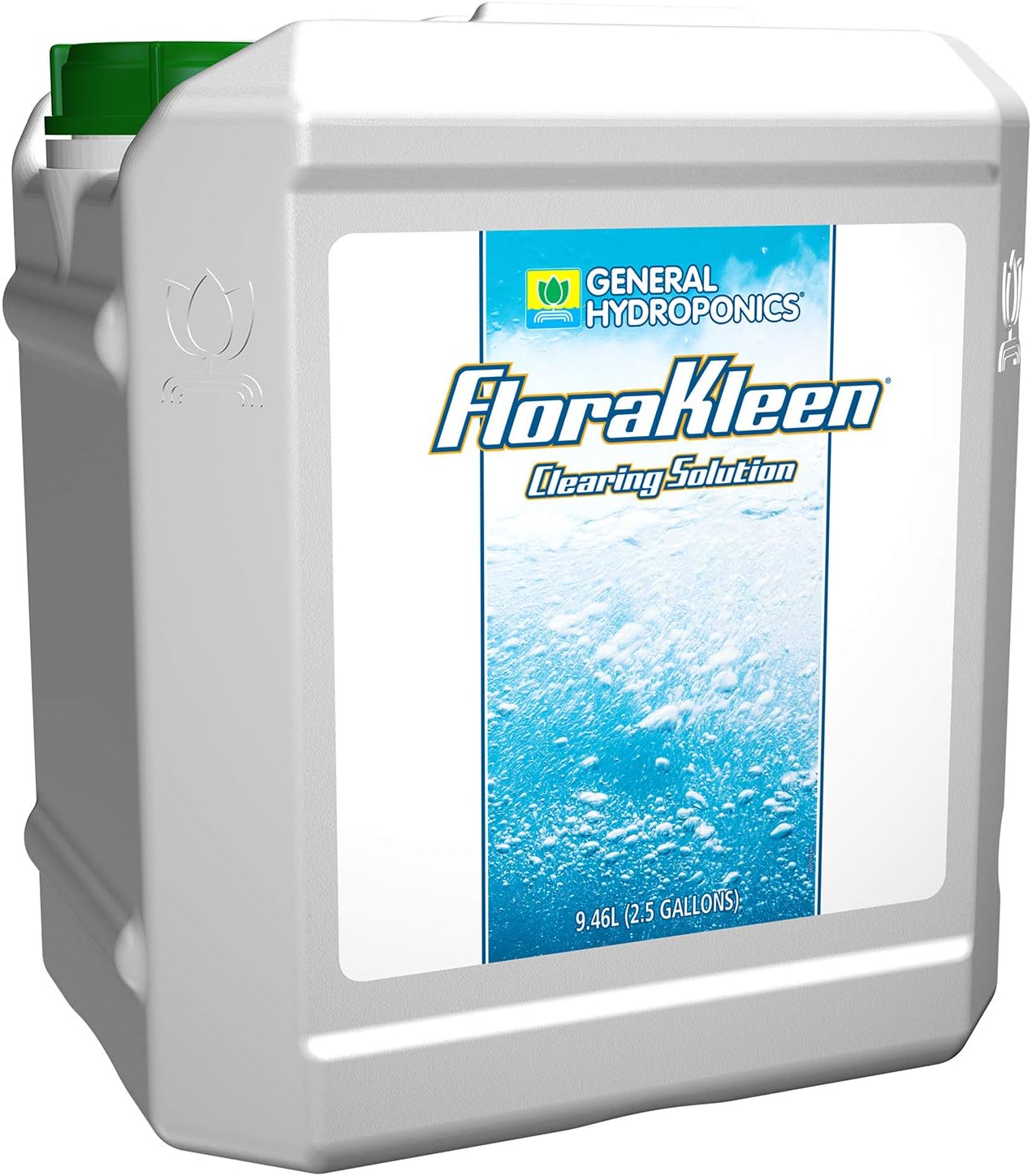 General Hydroponics Flora Kleen, 2.5 Gallons - Hydroponic Water Treatment, Hydroponic System Maintenance, Potted Plant Care, Pre-Harvest Flush