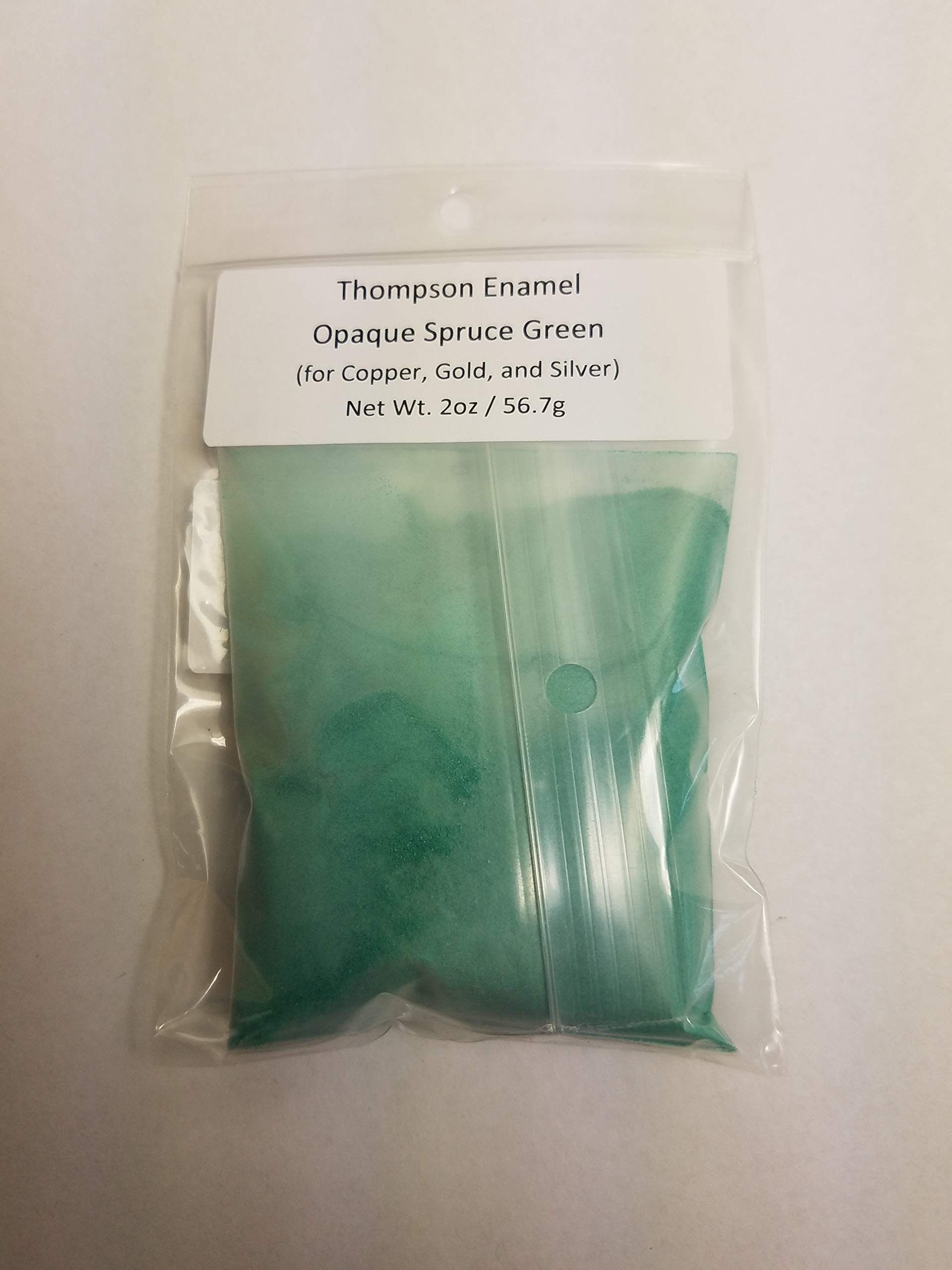 Spruce Green Enamel, Opaque, 2oz