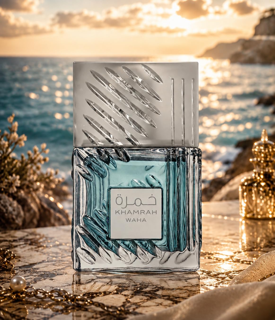 Khamrah Waha eau de parfum arabo unisex 100 ml | Campioncino in omaggio da 5 ml, Da borsetta