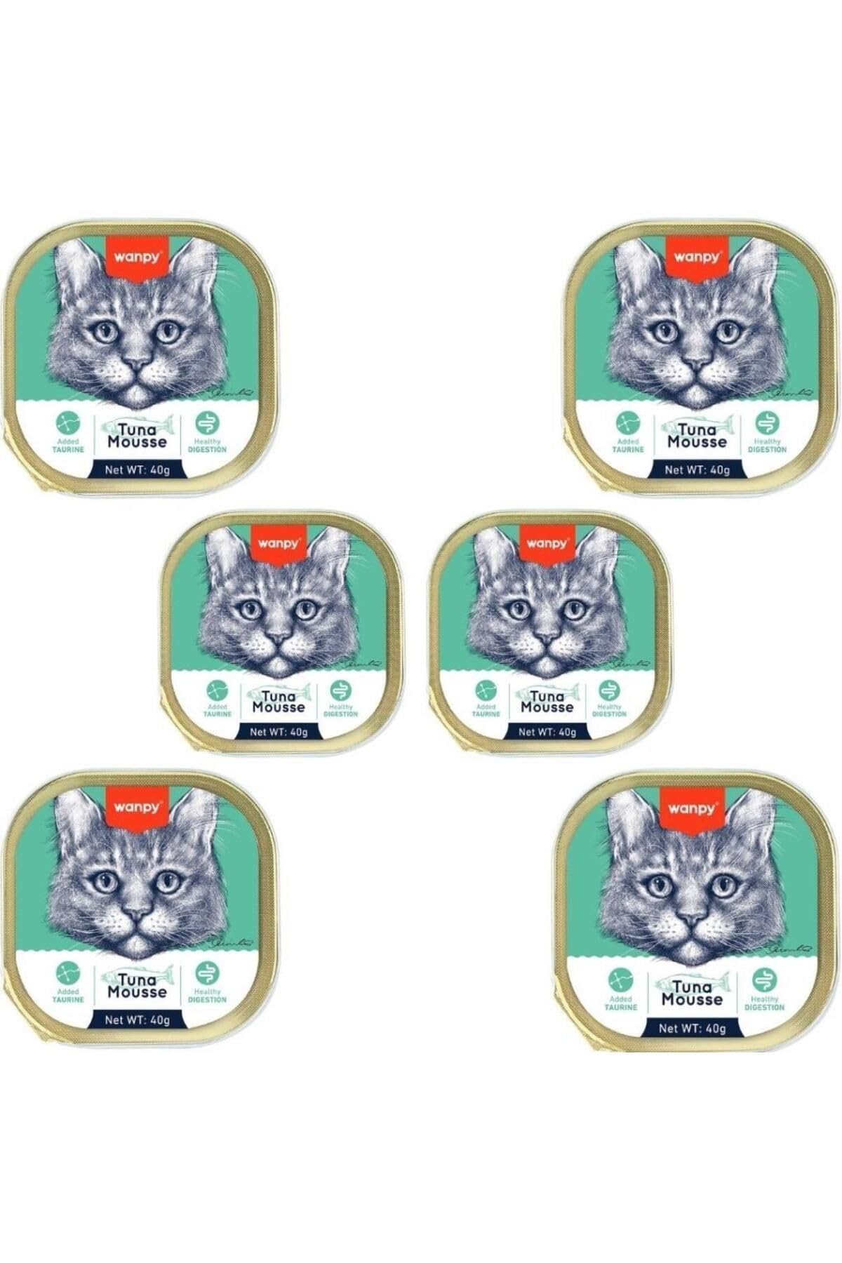 Ton Balıklı Yaş Pate Kedi Maması, 40 Gr, 6 Paket