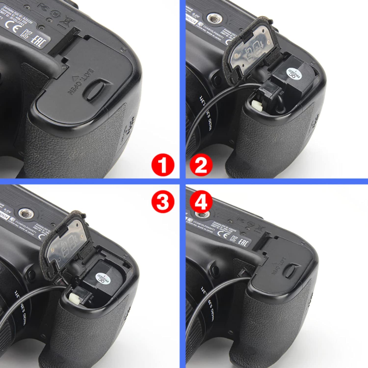 DR-E6 - Coupleur secteur DR-E6 : Coupleur secteur pour E Canon DR-E6 - Coupleur secteur DR-E6 : Coupleur secteur pour E Canon