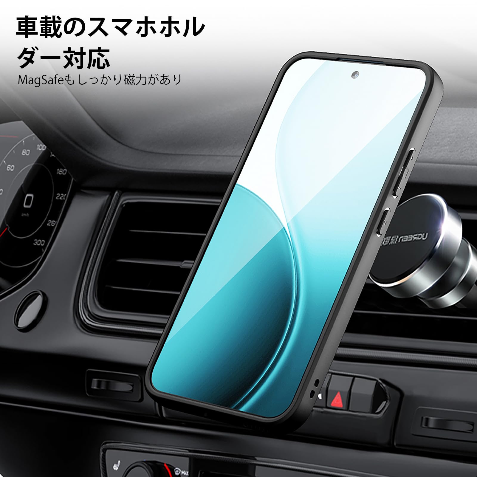 Amazon.co.jp: OPPO Reno14 5G対応ケースMagsafe対応 シンプル 半透明