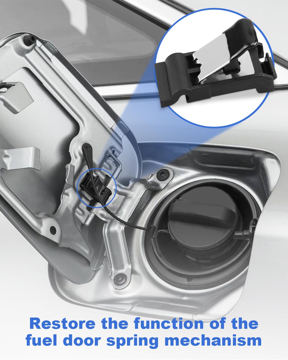 Honda Spring Clip Fuel Door Spring Clip Replacement For Honda CR-V, Fit,  HR-V 2012-2021 - Gas Tank Cover Spring Car Door Spring Clip