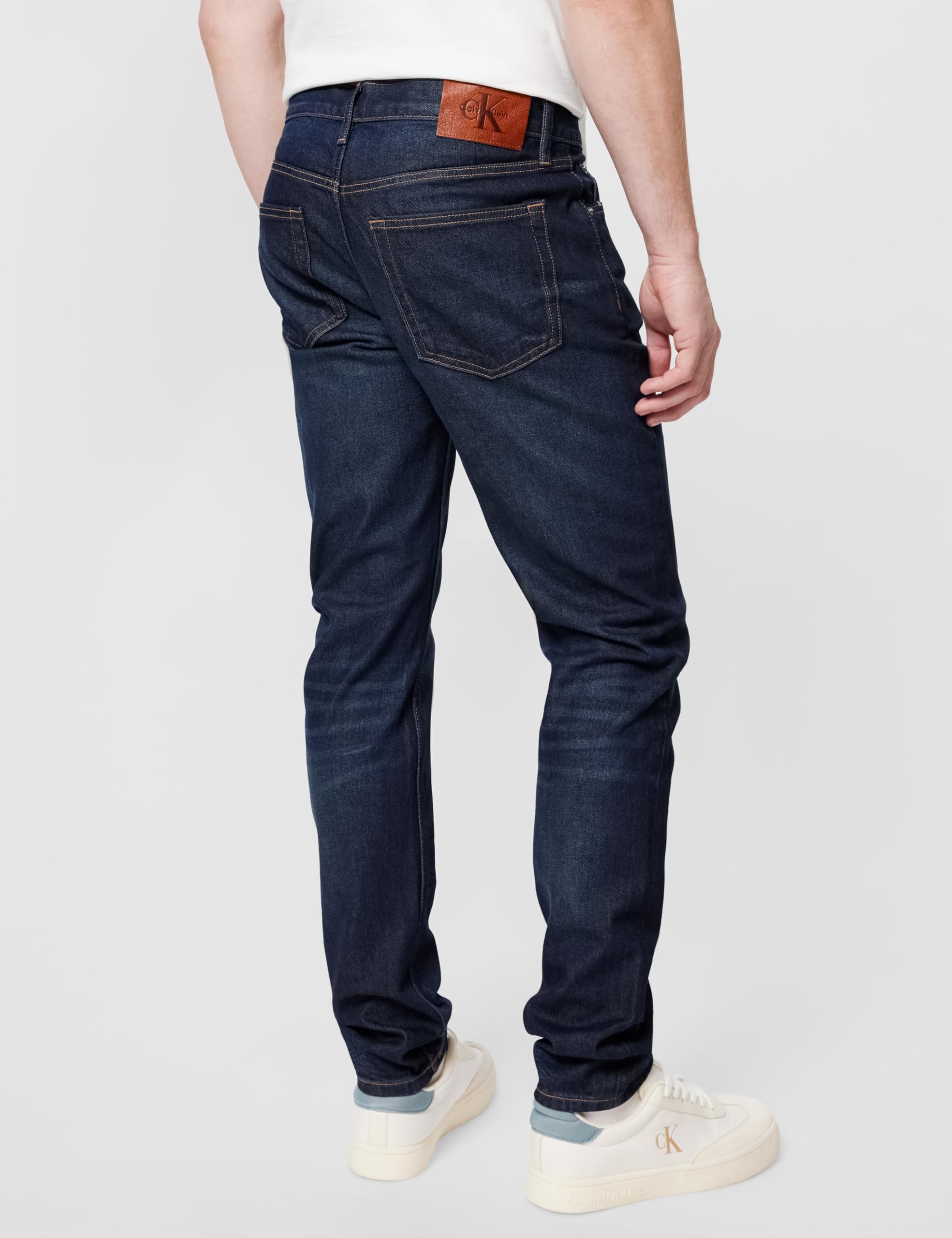 Calvin Klein Slim Taper Sapphire Tango Jean Lv04rd700g - Jeans Hombre