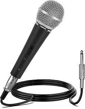 Pyle Professional Dynamic Vocal Microphone with ON/OFF Switch