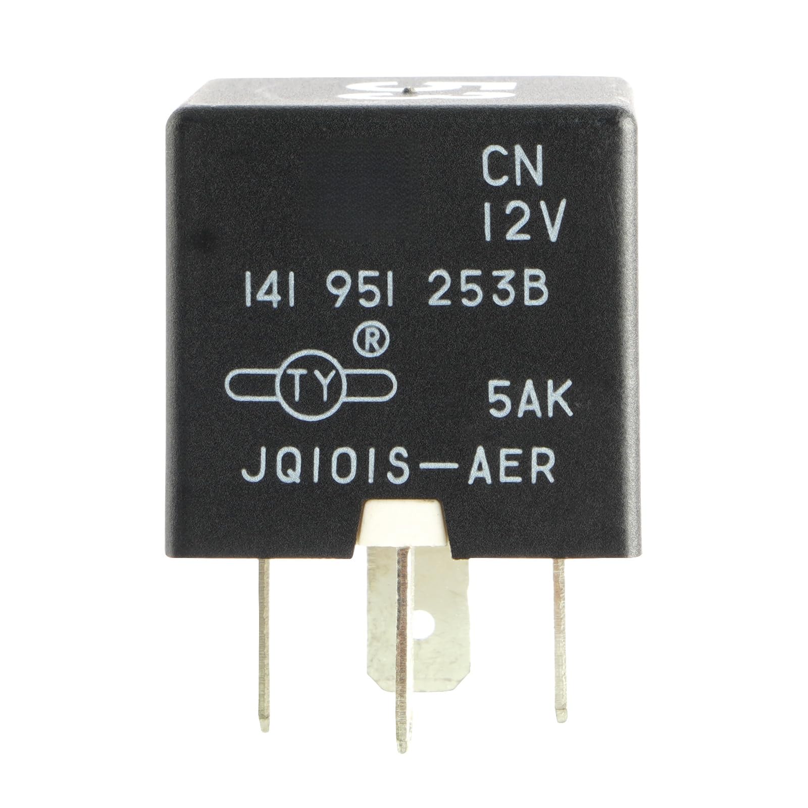 Relé Automotriz 141951253B #53 12V 40A 4 Pines SPST - Compatible Con Múltiples Referencias OEM