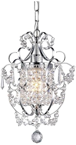 Whse of Tiffany RL4025 Jess Crystal Chandelier, 1 11" x