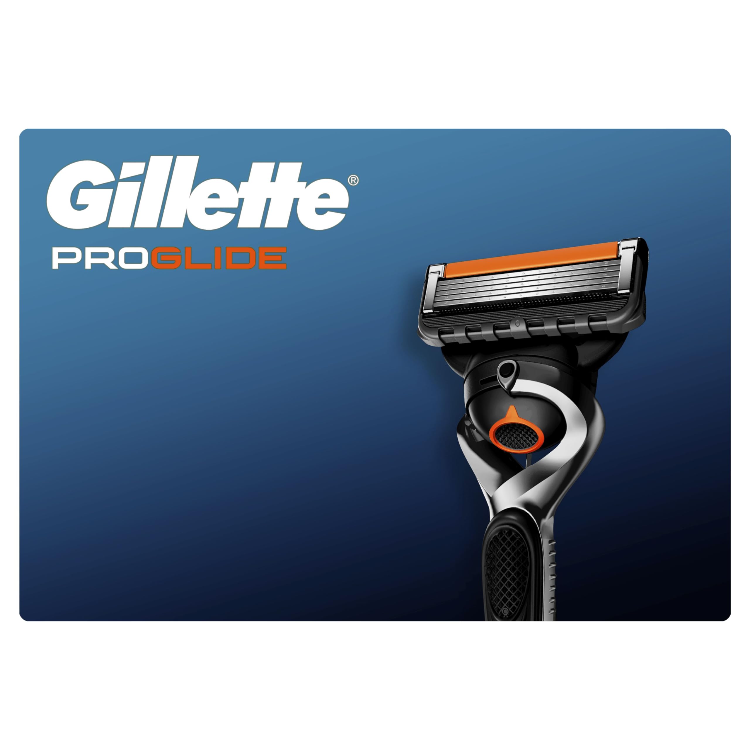 Gillette Proglide 1 Rasoio Barba Manuale e 12 Lamette Gillette Proglide di Ricambio a 5 lame per Rasatura Profonda Uomo, Lame di Precisione per Rasoio Manuale Uomo