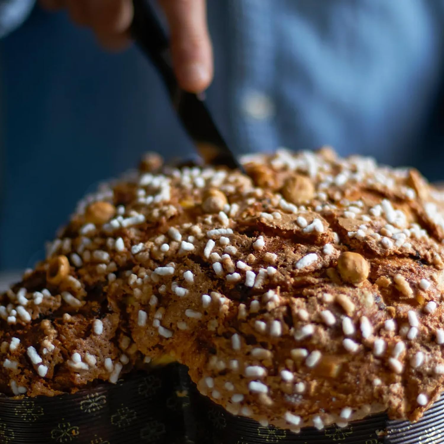 Set 5 Stampi Per Colomba Pasquale Avilia - In Carta Cellulosa, 750g, Resistenza 200°C, 30.5x22x6cm - Foto 2