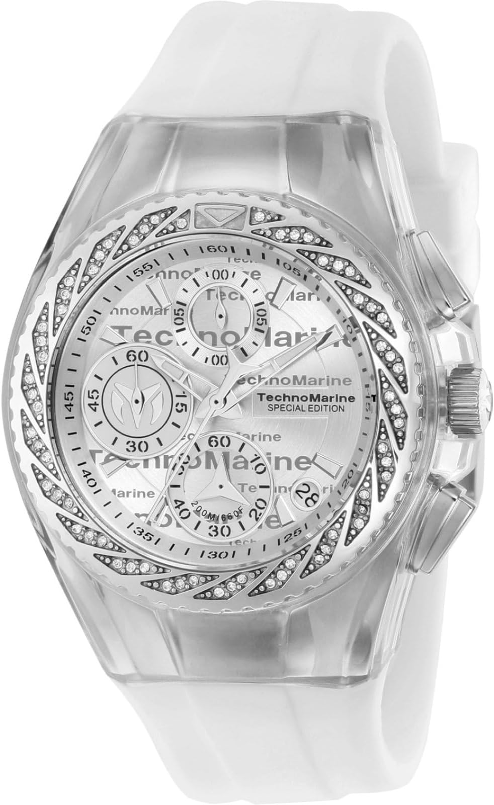 TechnoMarineWomen's TM-115383 Cruise Analog Display Quartz White Watch