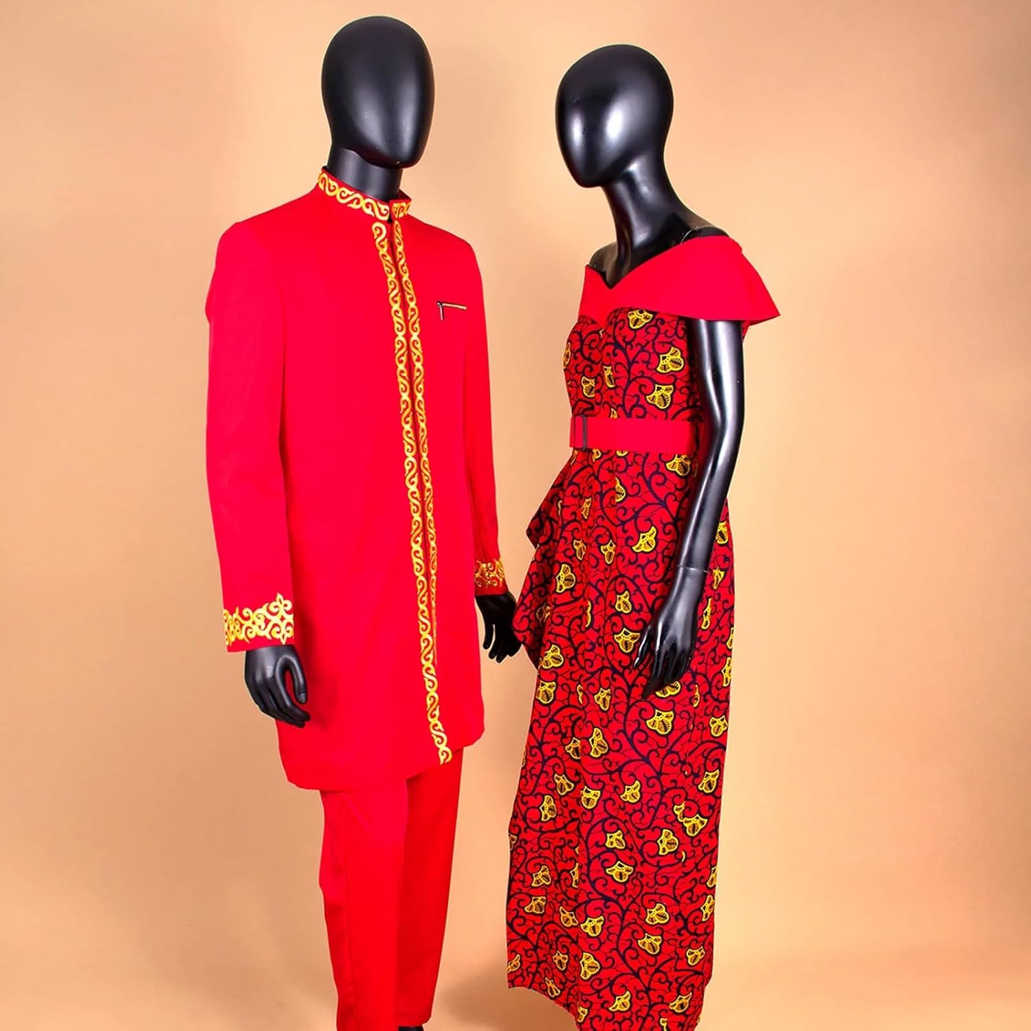 African Couples Clothes Bazin Riche Dashiki African Long Dresses for Women Match Men Outfits Top and Pants Sets