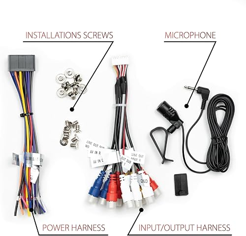 Miniatura 9 de Dual Electronics DCPA71 Estéreo de coche de 7 pulgadas con certificación Apple Carplay Android Auto Radio de estéreo de coche de pantalla táctil