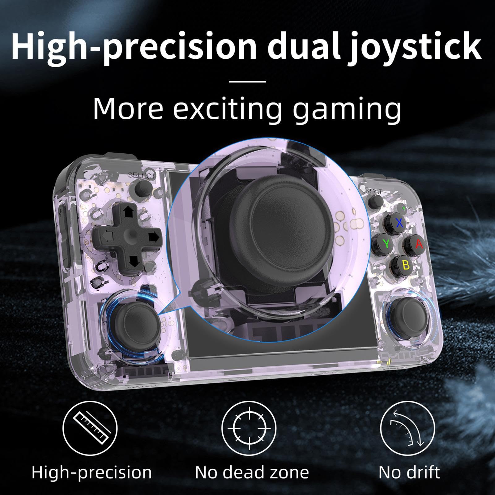 Videogiochi portatili - Piccola console per videogiochi | Console di gioco portatile, lettore di giochi retrò con giochi classici, supporto schermo da 3,5 pollici per collegare la TV, regalo per | portatile, di giochi retrò con giochi classici, supporto s