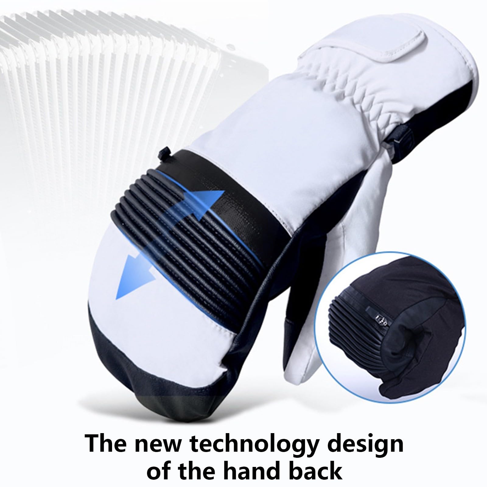 Thermo Handschuhe Wasserdicht & Kältebeständig – Mit Touchscreen-Funktion Für Ski, Snowboard & Outdoor