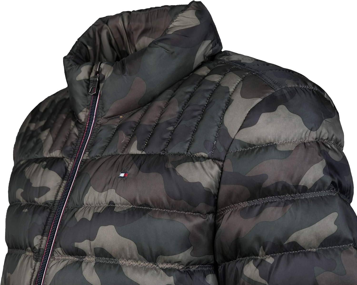 Tommy Hilfiger Men's Real Down Insulated Packable Puffer Jacket, Camouflage, XX-Large - Image 4